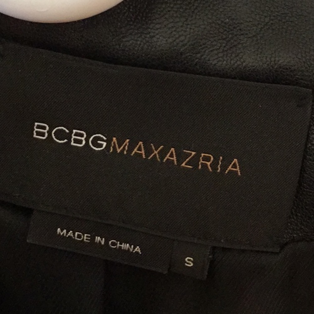 Bcbg Leather Jacket - image 4